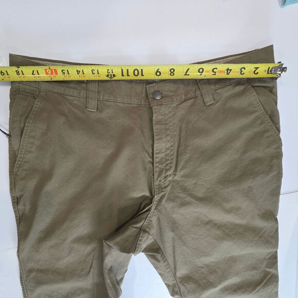 Columbia Pants Mens 38x32 Beige Chino Flex Roc Regular Stretch Hiking Outdoors - Picture 5 of 10